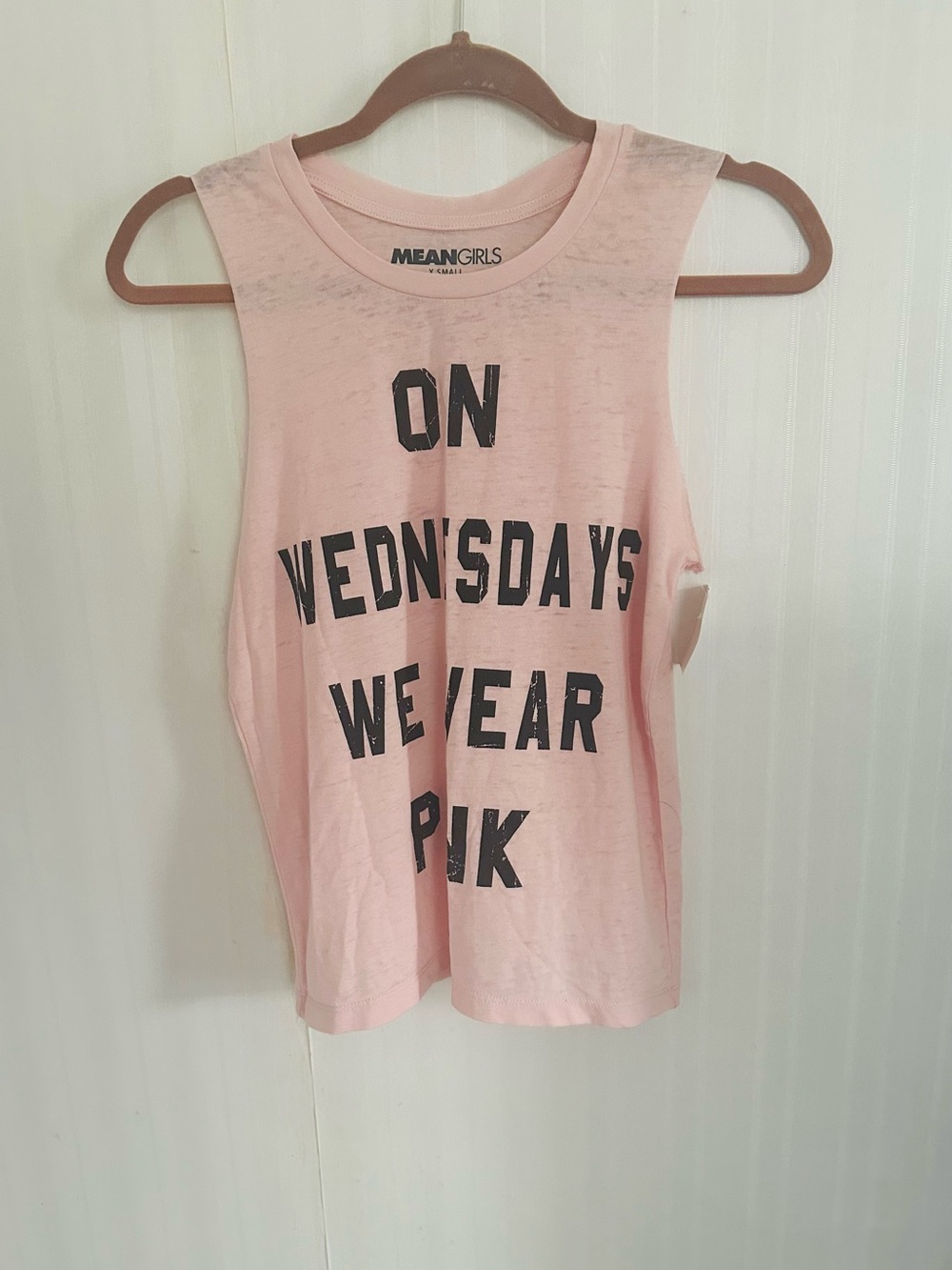 Mean Girls “On Wednesdays We Wear Pink" Tank Top